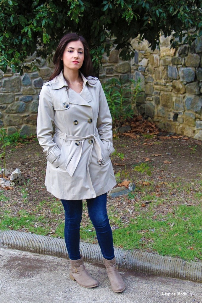 outfit trench fashion blogger