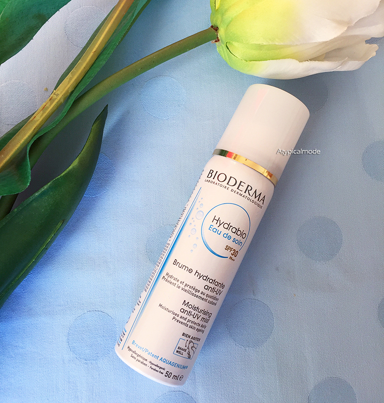 Recensione Hydrabio Eau de soin spf 30 Bioderma