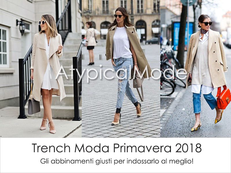 Trench Moda Primavera 2018