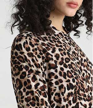 pensierini natalizi per le amiche animalier blusa