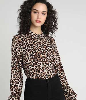 pensierini natalizi per le amiche animalier blusa